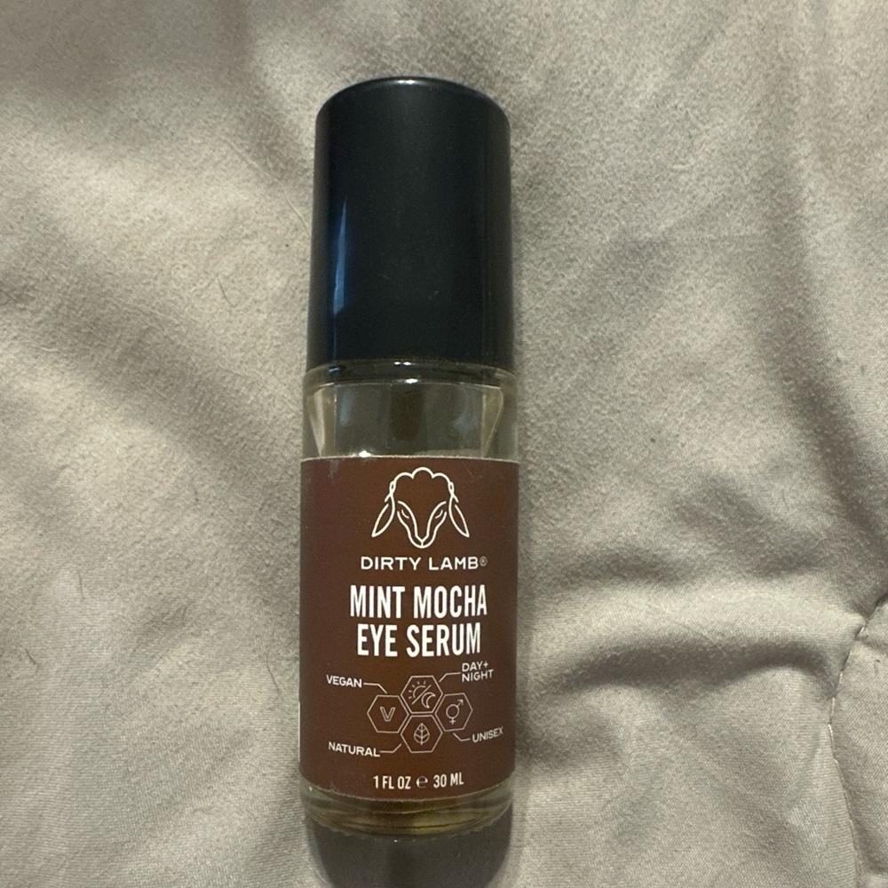 Dirty Lamb mint mocha eye serum